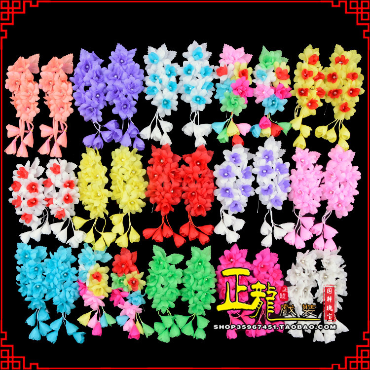 重庆小姐鬓花头饰小花头花 好六朵