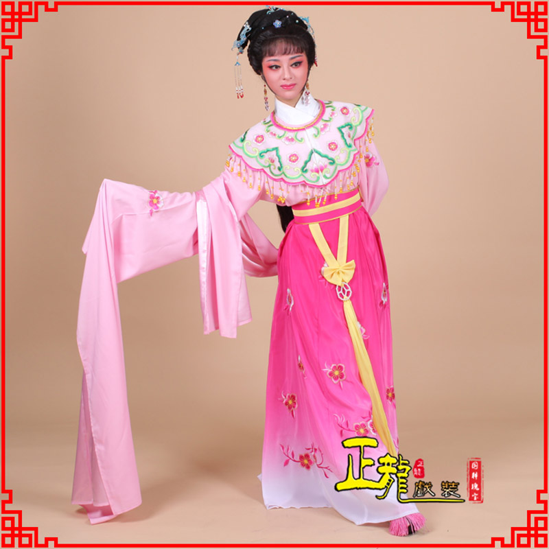 重庆水袖青衣练功花旦服 梅花古装衣