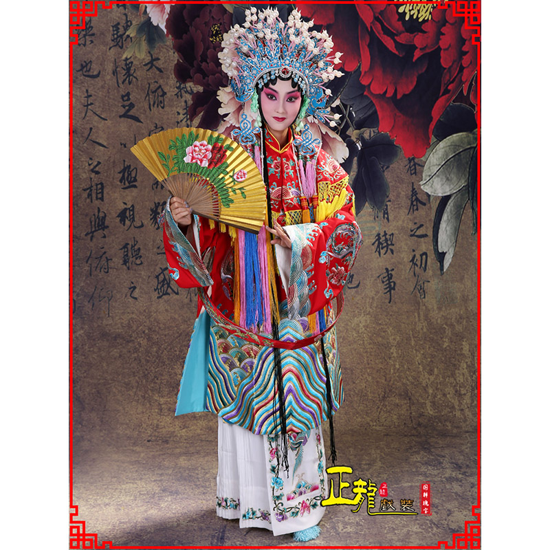 重庆凤袍杨贵妃贵妃醉酒 软绉团凤女蟒