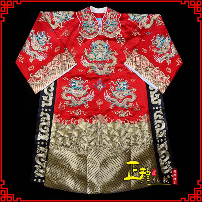 重庆皇帝蟒袍全金八宝团龙蟒